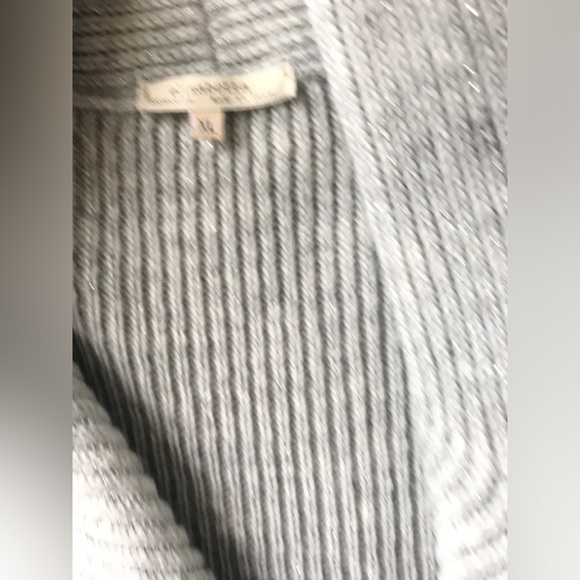 Elisabetta Collection Gray Alpaca Blend Sweater Sz XL - Picture 3 of 7